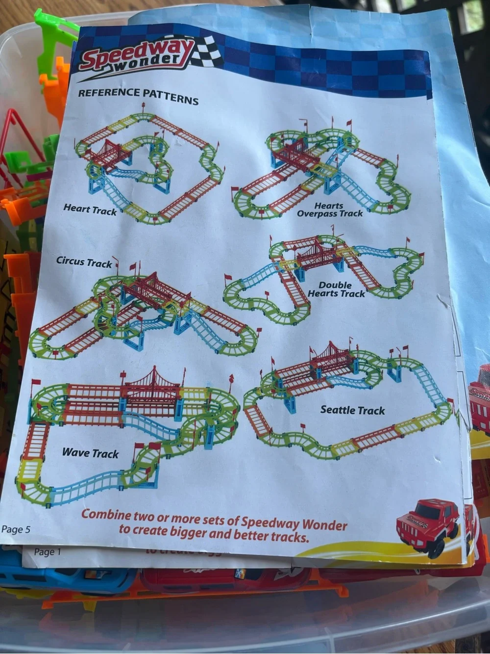 Speedway Wonder race set